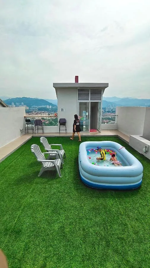 Appartamento Cozy Rooftop Genting View Columbia Pv21 Hospital Setapak Central Mall Kuala Lumpur Malesia
