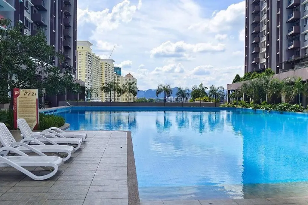Appartamento Cozy Rooftop Genting View Columbia Pv21 Hospital Setapak Central Mall Kuala Lumpur